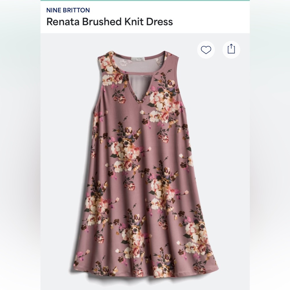 Nine Britton Renata Brushed Knit Dress